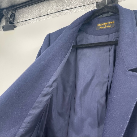 Giorgio Sant’ Angelo 100% Merino Wool Blazer Jacket - Picture 3 of 13